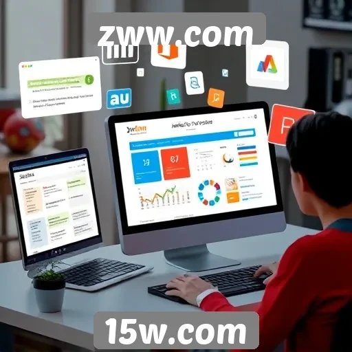 Exploração das funcionalidades interativas do site zww.com